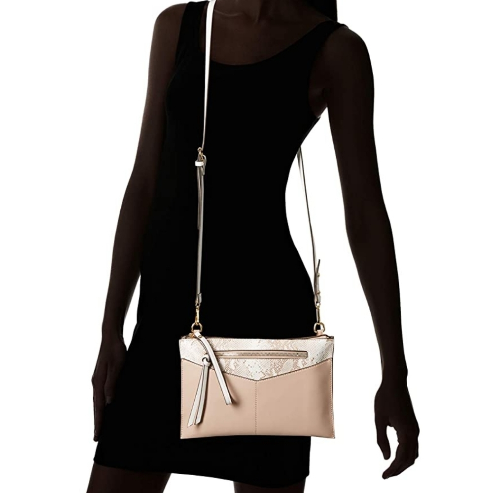 Nanette Lepore Nude Crossbody Handbag - Picture 5 of 9